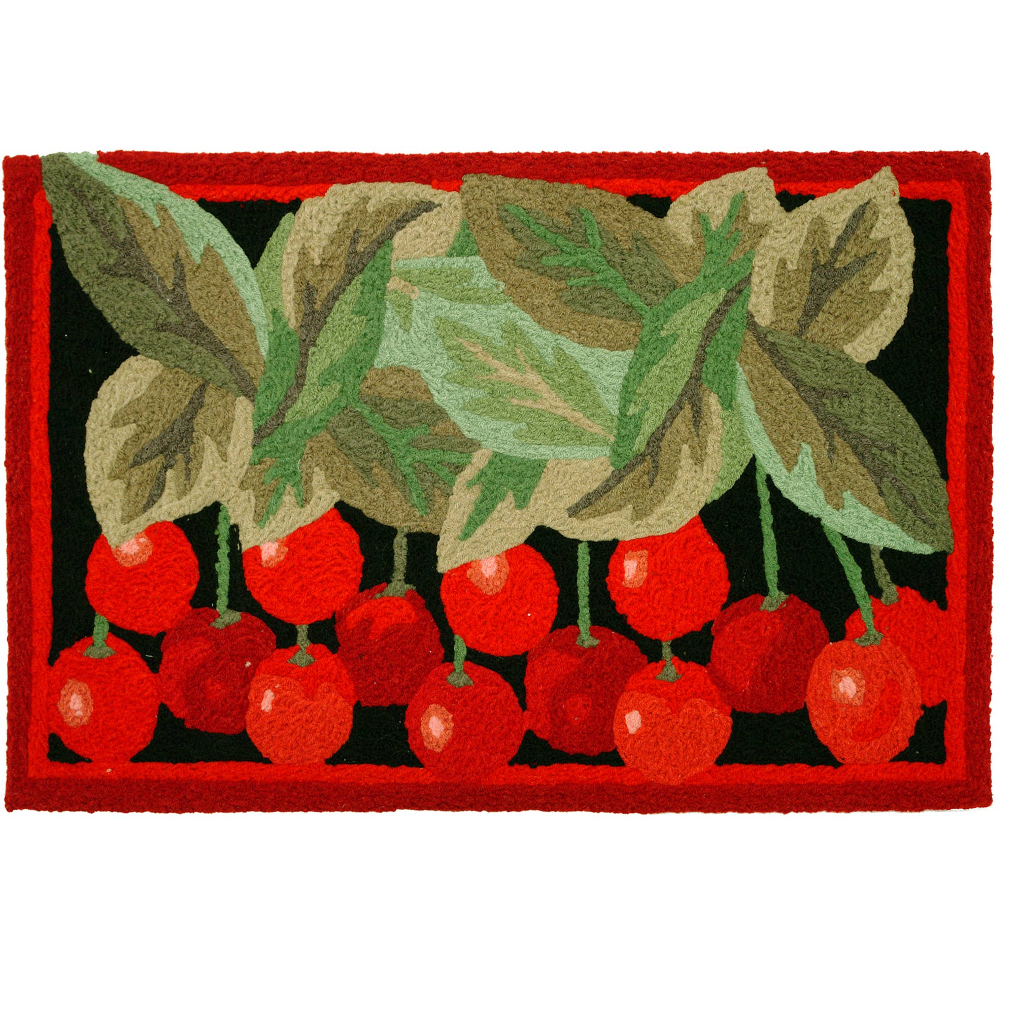 Home Comfort Rugs - Wholesale Door Mat - Wild Cherries Jellybean Rug 20" x 30" - Kitchen0