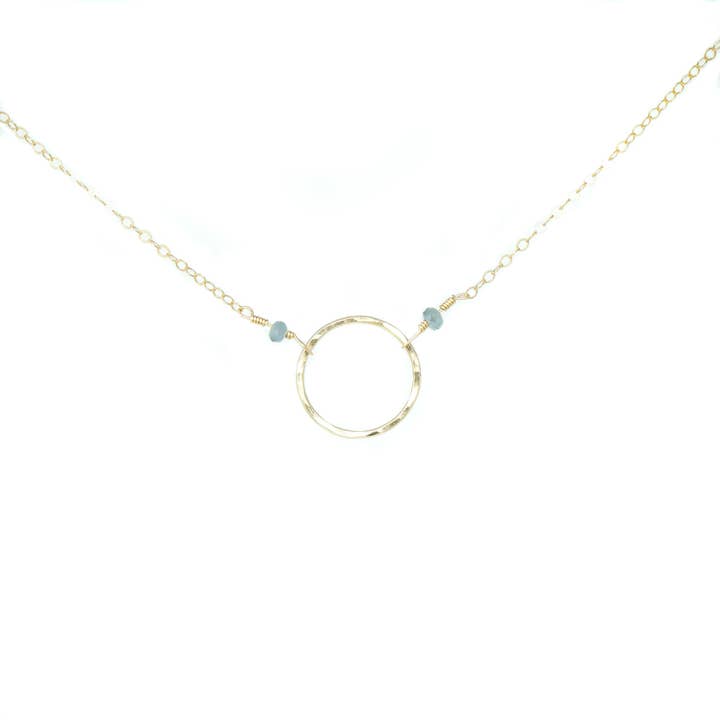 Rippie Mae - Venta al por mayor Collares con colgantes/abalorios - Collar Rae con azul