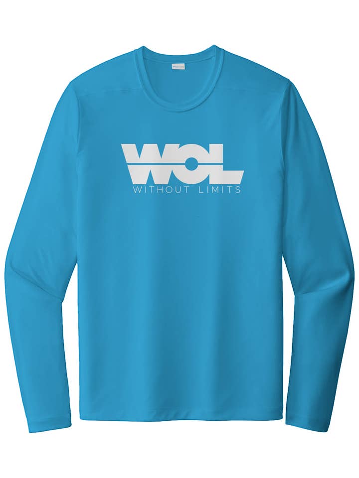 Runners Essentials by Without Limits - Wholesale Screen printed t-shirt – unisex - Posi UV Pro L/S Tee w/ UPF 50+2