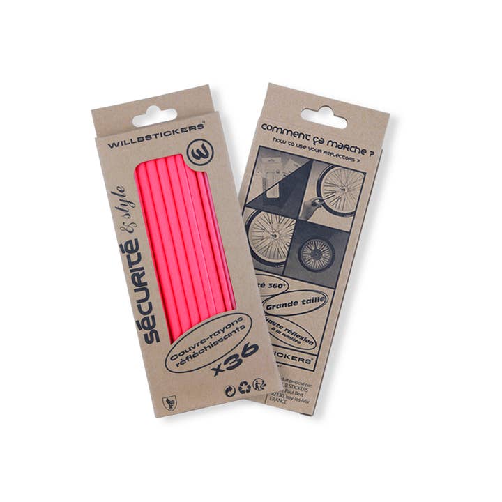 WILL B STICKERS - Wholesale Biking Accessories - Ray reflectors6