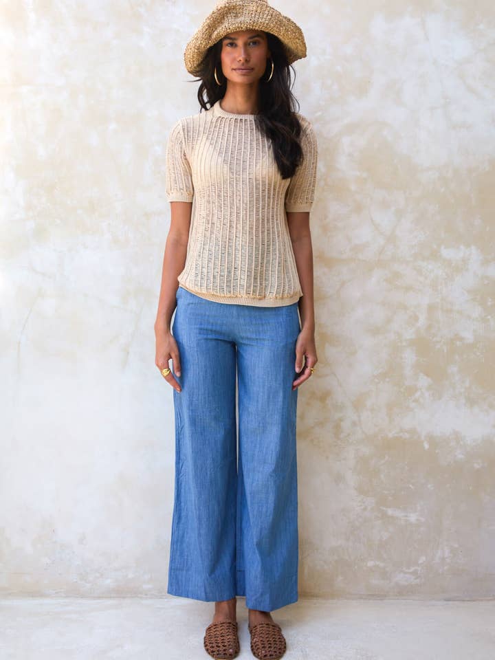 Pantaloni in denim Palermo per la vendita all'ingrosso da parte di Black Book The Label