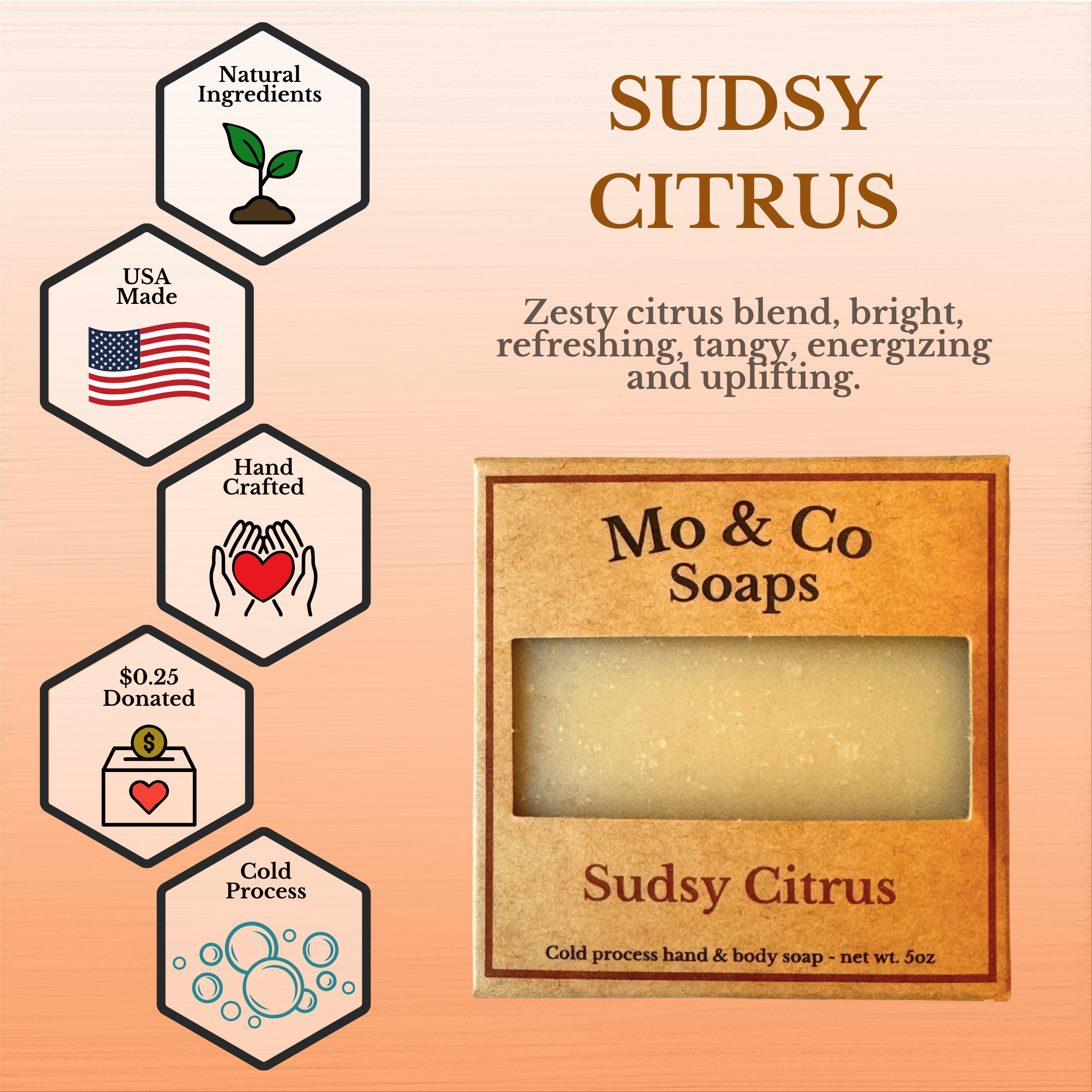 Mo & Co Soaps – Engroshandel Sæbesæt – Bedst sælgende barsæbe, helt naturlig, håndlavet - 5 oz hver7