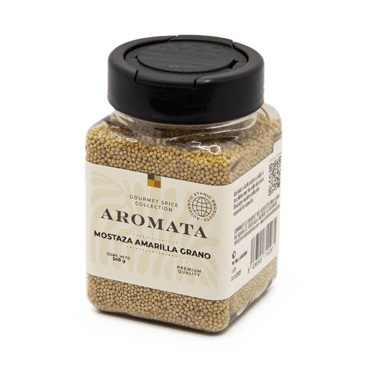 Yellow mustard grain for wholesale by Aromata Condiments