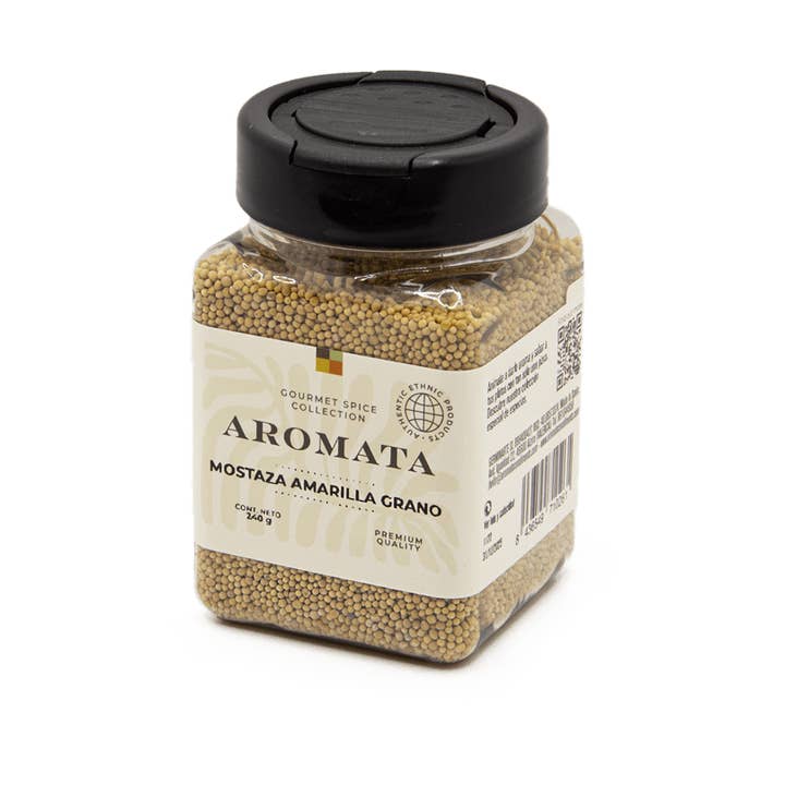 Yellow mustard grain for wholesale by Aromata Condiments