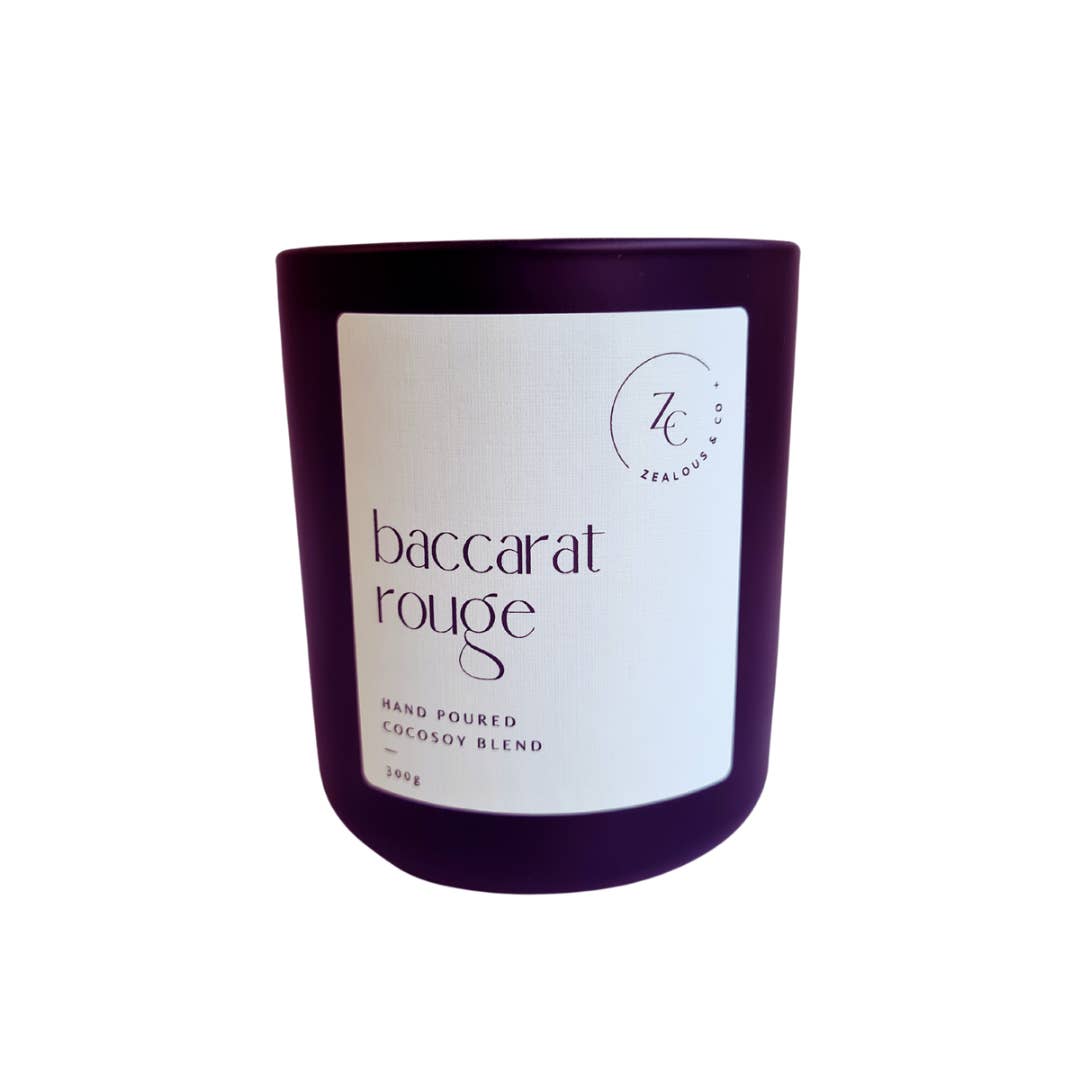 Zealous & Co - Wholesale Jar/Filled Candle - Baccarat Rouge Candle