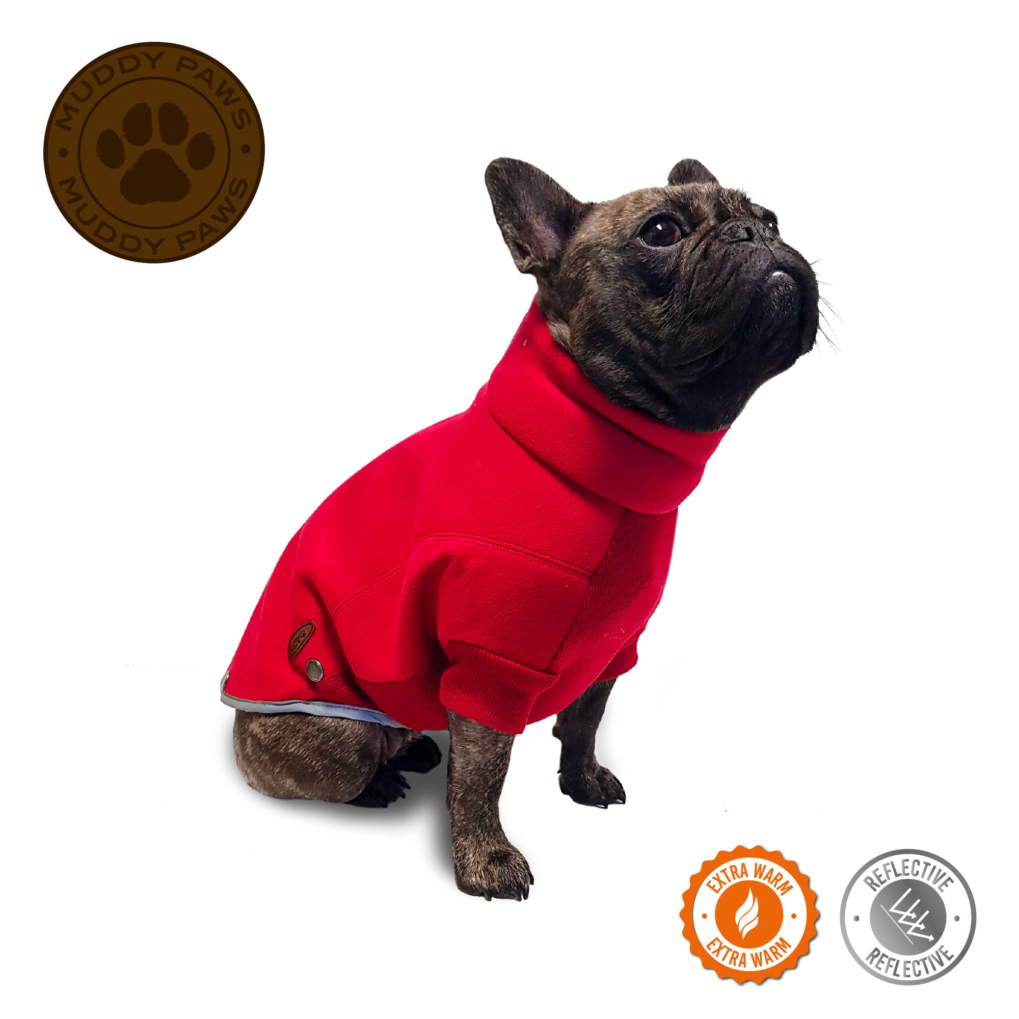 Ancol Pet Products Ltd - Wholesale Pet coat – Dog - Polar Fleece Dog Jumper RED