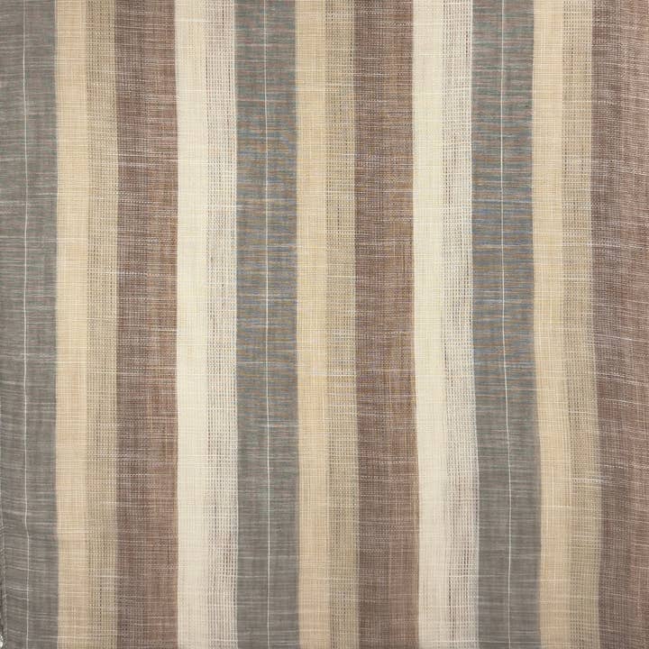 Humble Hilo - Wholesale Scarf - Women's - Humble Hilo Loomed Cotton Blend Scarf Woven Stripes25