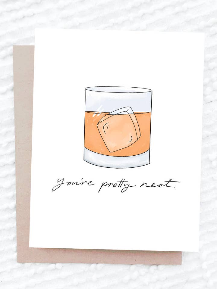 You're Pretty Neat Card for wholesale by Maddon and Co