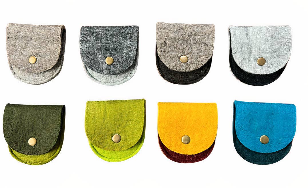 Fibres of Life - Wool & Felt - Wholesale Pouch - Women's - The Curve - Mini Organizer Pouch - Bundle of 101