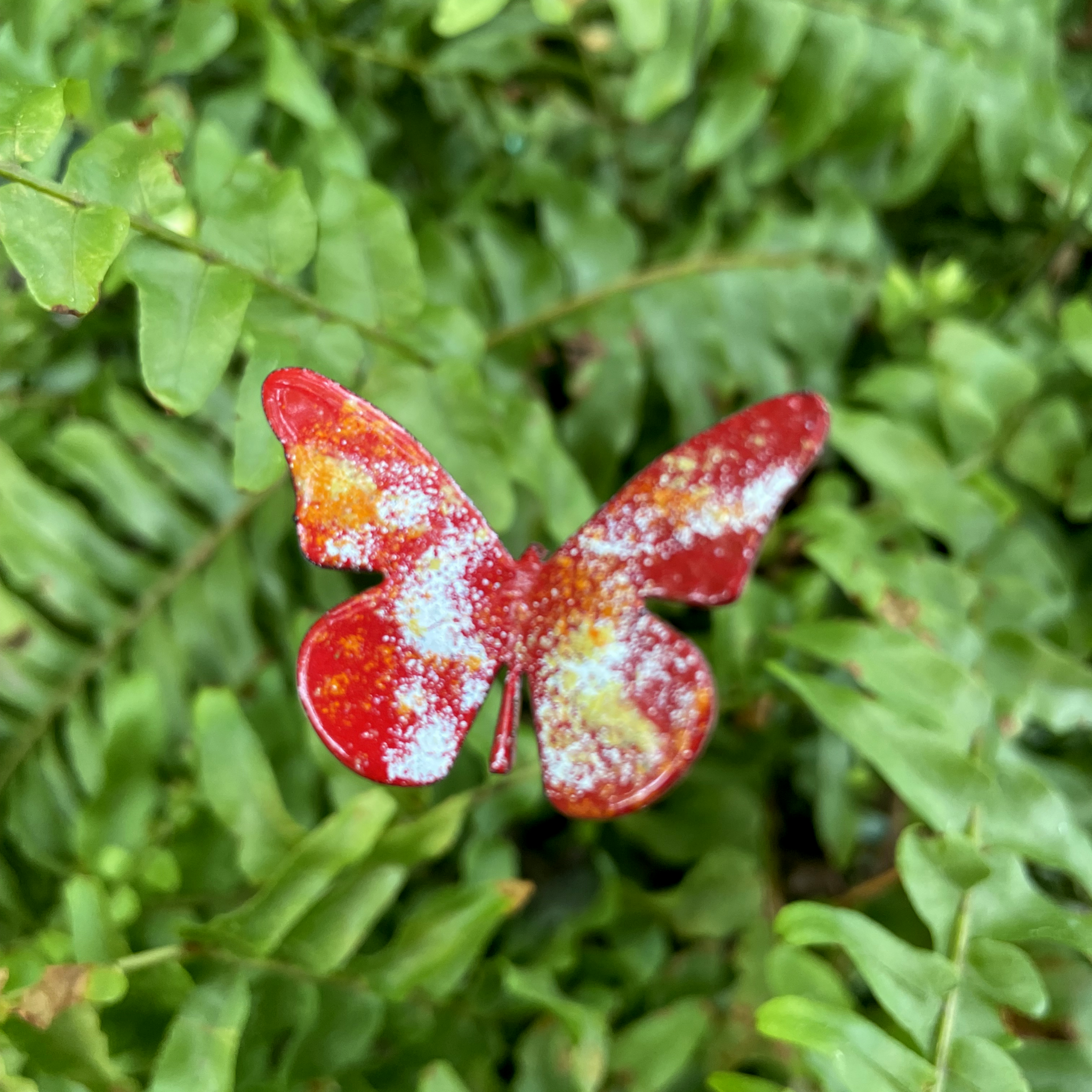Clever Goods by Annabelle Noel Designs - Wholesale Garden/Lawn Stake - Small Copper Enamel Butterflies16