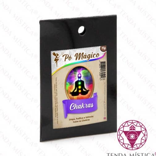 Magic Powder 15Gr Chakras for wholesale by Tenda Mística