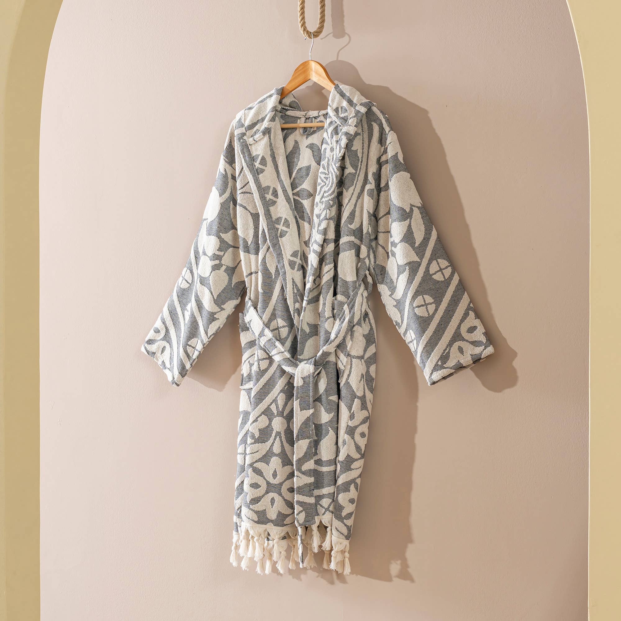 Kikoya - Wholesale Robe - Unisex - Raised Terry Bathrobe Turkish Cotton Light Weight Quick-dry 1