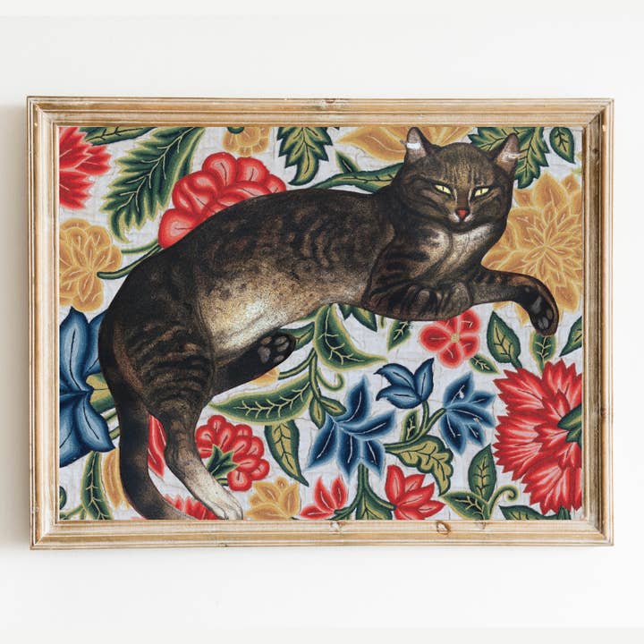 Lounging Cat Art Print for wholesale by Sea to Skye