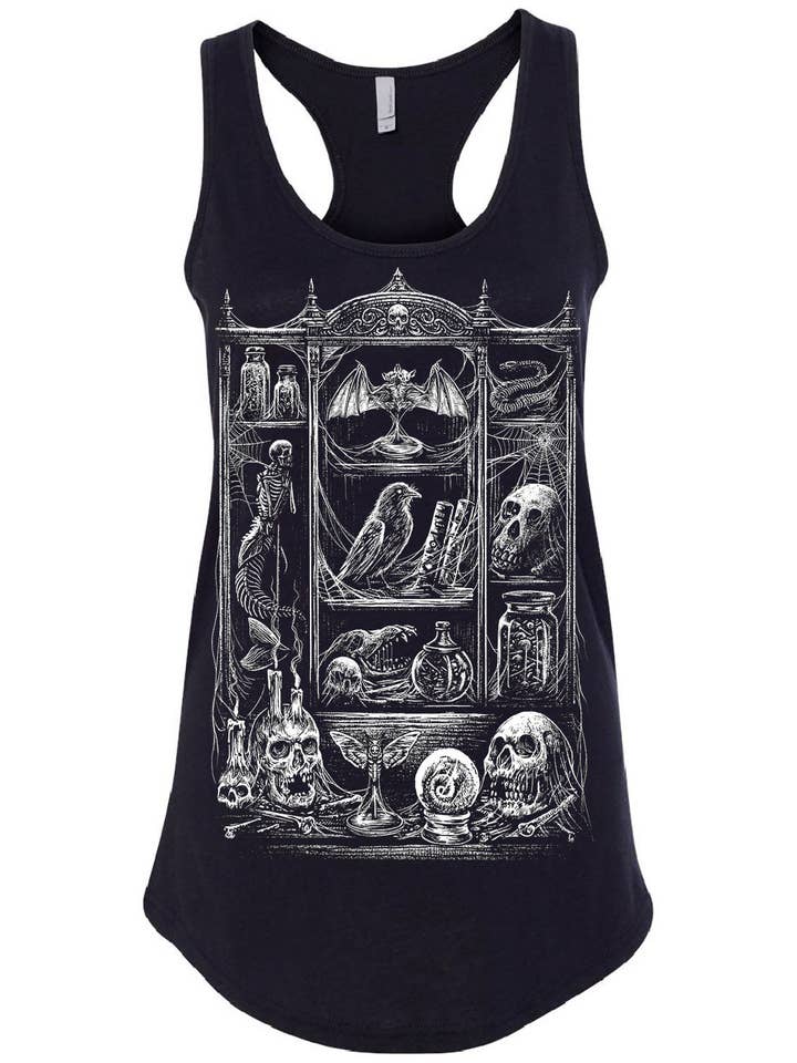 vampirefreaks - Wholesale Screen Printed T-Shirt - Women's - Cabinet of Curiosities T-shirt5