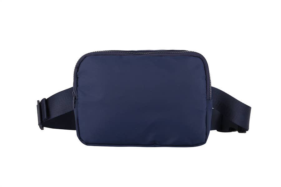 Nima Accessories Inc - Venta al por mayor Riñonera - Mujer - Riñonera de microfibra de color liso para mujer1