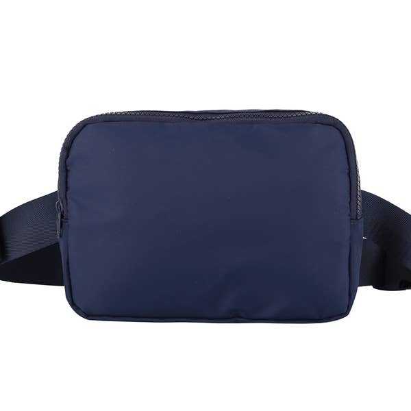 Nima Accessories Inc - Venta al por mayor Riñonera - Mujer - Riñonera de microfibra de color liso para mujer1