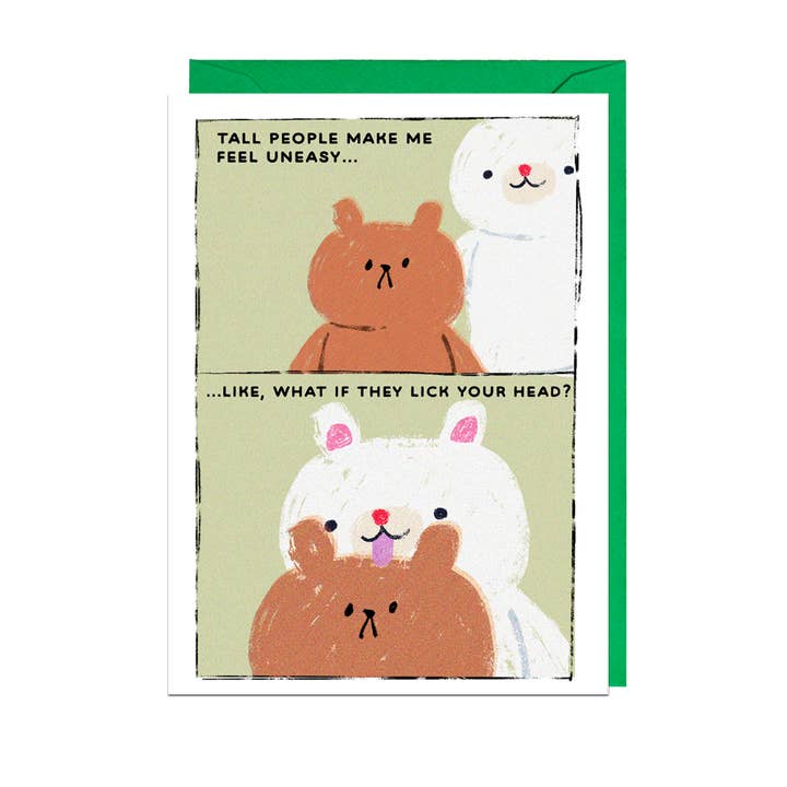 Tarjeta TALL PEOPLE para venta al por mayor de Jolly Awesome