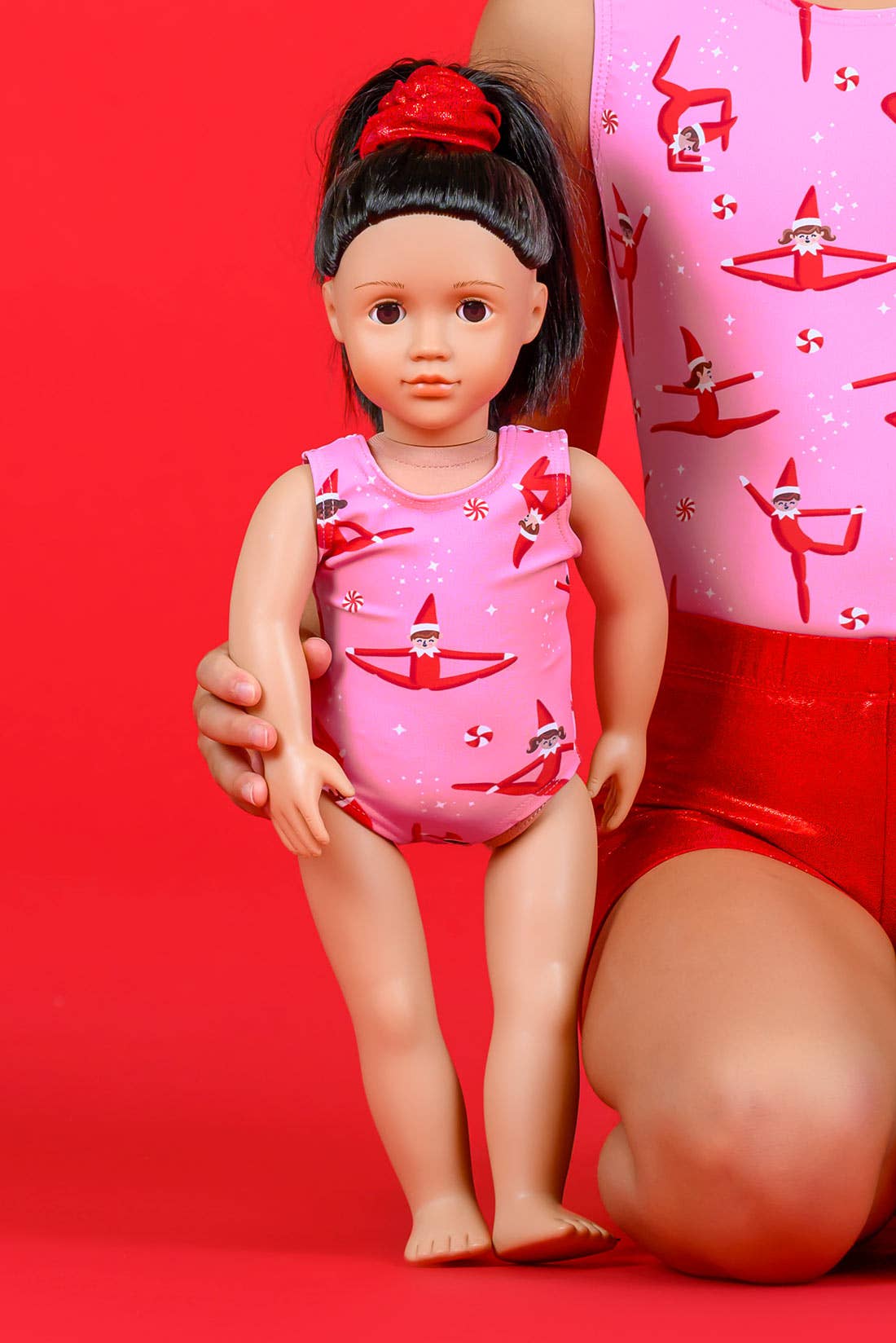 Destira - Wholesale Doll – Kids - Elf on the Mat Doll Size Leotard