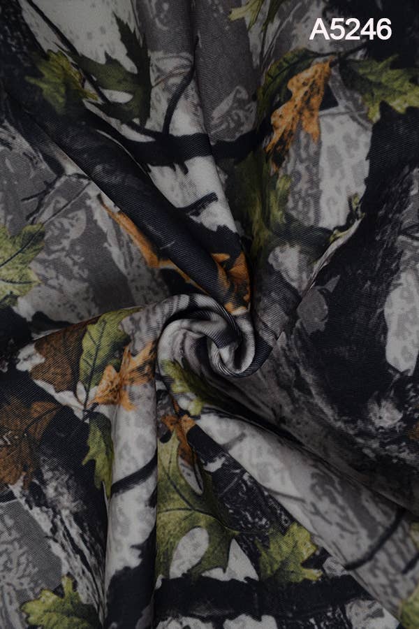 SSImport - Wholesale Athletic Shorts - Women's - A5246 FLARE PANTS FOREST AND COW PRINT 12PCS2