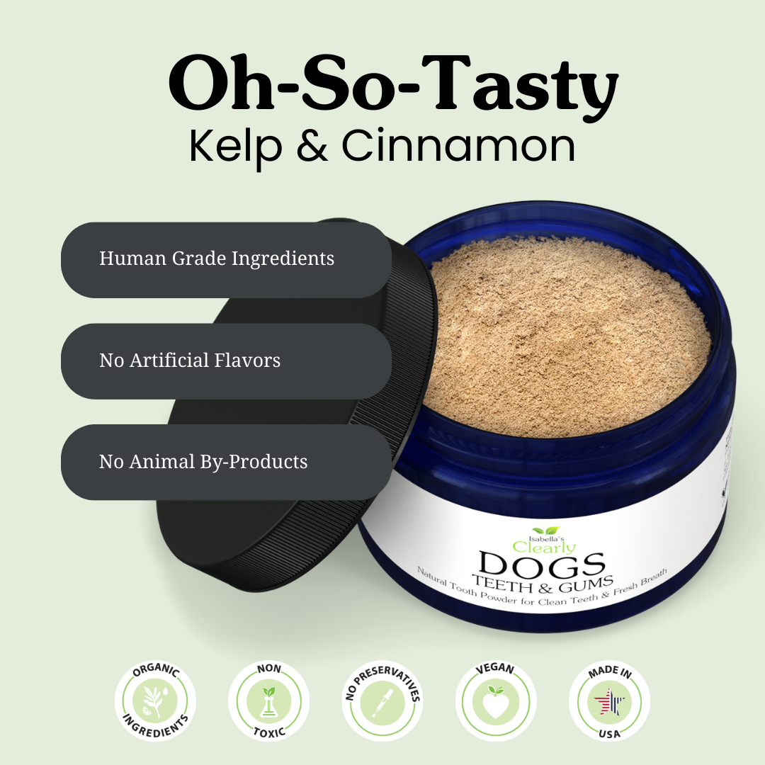 Isabella's Clearly - Wholesale Pet Toothpaste - Dog - TEETH & GUMS for Dogs, Natural Toothpaste Powder6