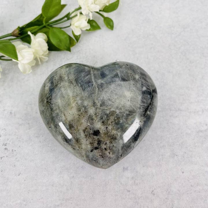 Rock Paradise - Wholesale Spiritual stone/crystal - Labradorite Polished Hearts - Heart Shaped Stone - By weight4