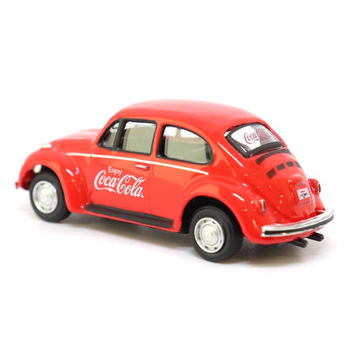 Motor City Classics, Inc. - Wholesale Decorative tabletop object - 1:72 Scale Coca-Cola 1966 VW Beetle Diecast Model3