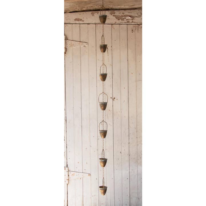 Bucket Rain Chain (Pk/02) for wholesale by Audrey's Home & Gift