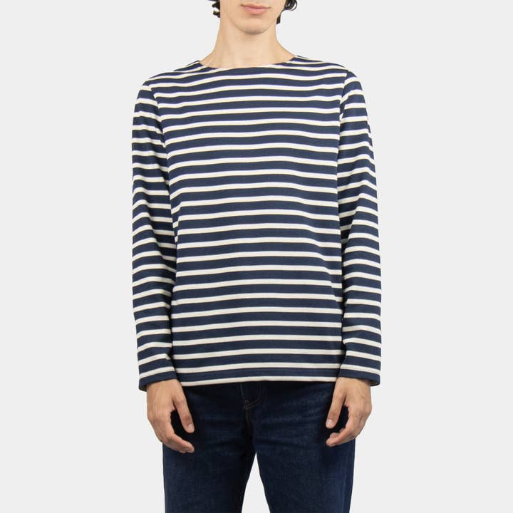 Marinière rustik | Langærmet med striber for engroshandel hos Texponto