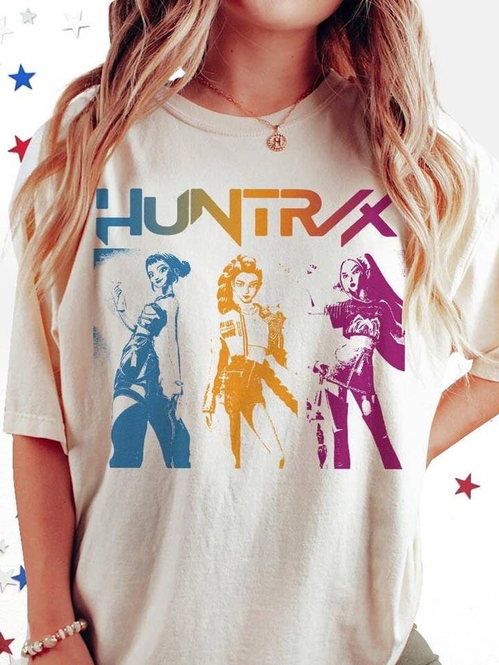 Huntrix K-pop Demo Movie Vintage Shirt, Retro Sweatshirt  for wholesale by SONDO DESIGN LTD