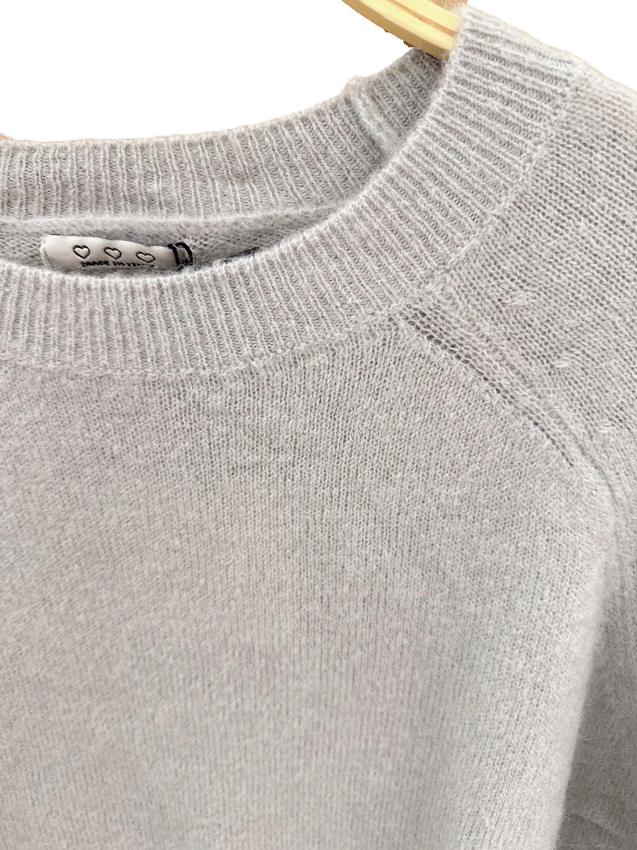 Orice – wholesale Pullovertröja - Dam – Kortärmad rundhalsad stickad tröja - Orice13