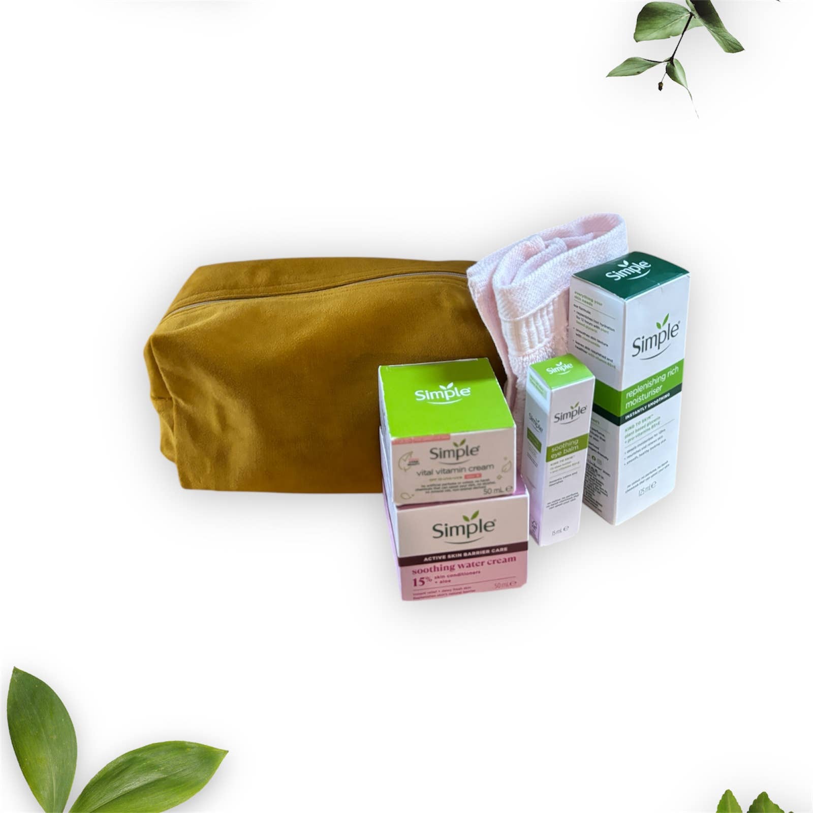 everydaybags.gifts - Vendita all'ingrosso Beauty case - Donna - Borsa da toilette in velluto senape fatto a mano – Articoli da viaggio2