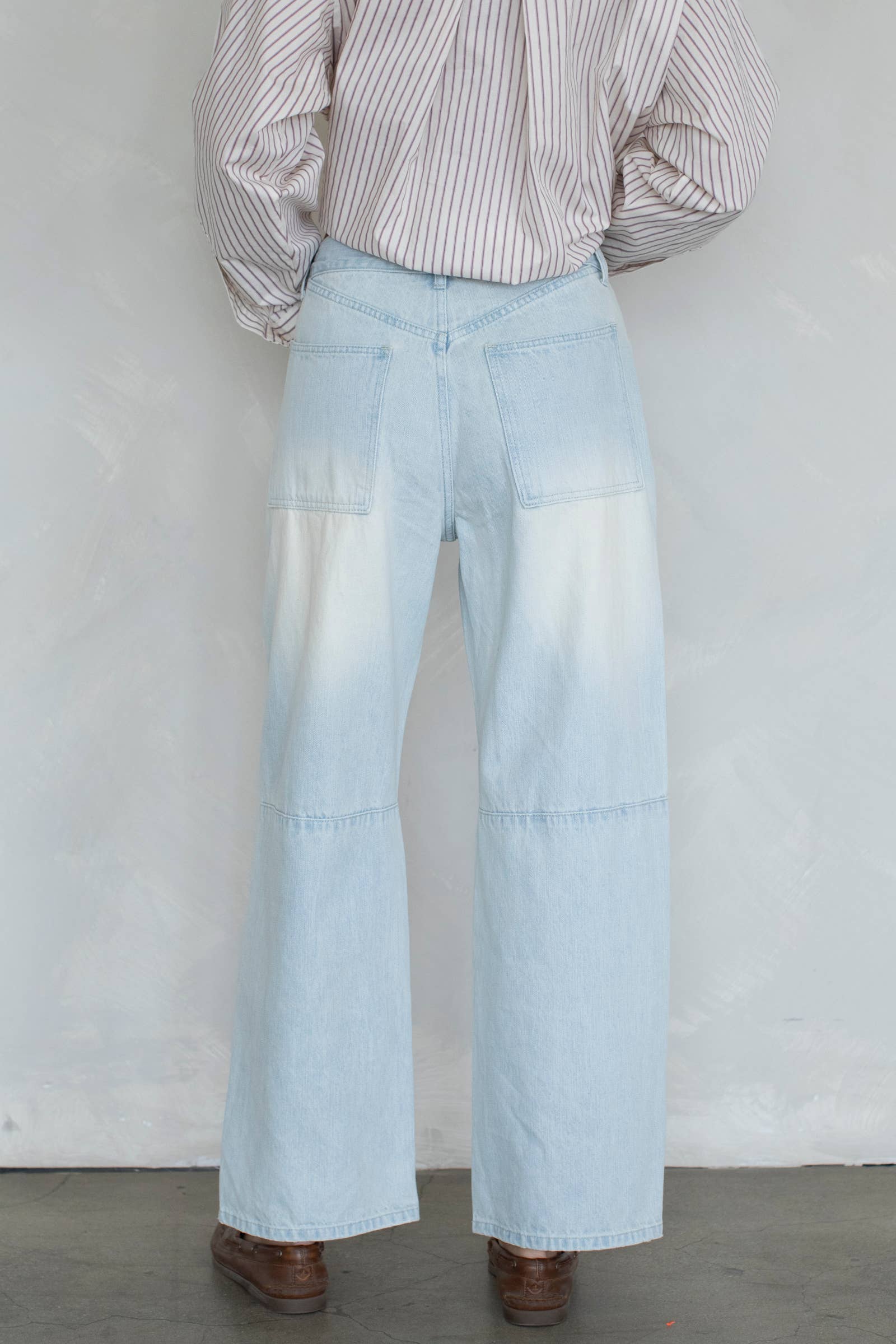 Light Blue Lani Jeans for wholesale on Faire4