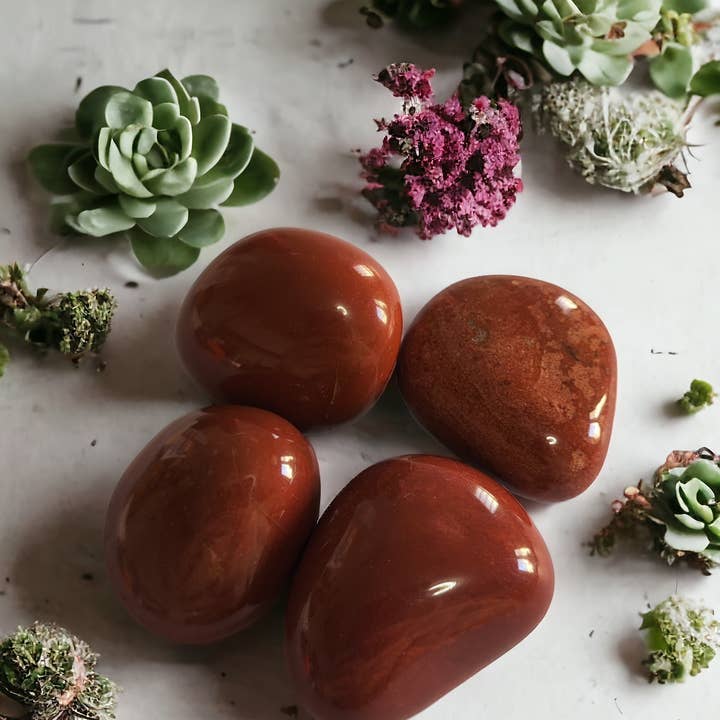 Jaspe Rojo Canto Rodado para venta al por mayor de Magic Moon