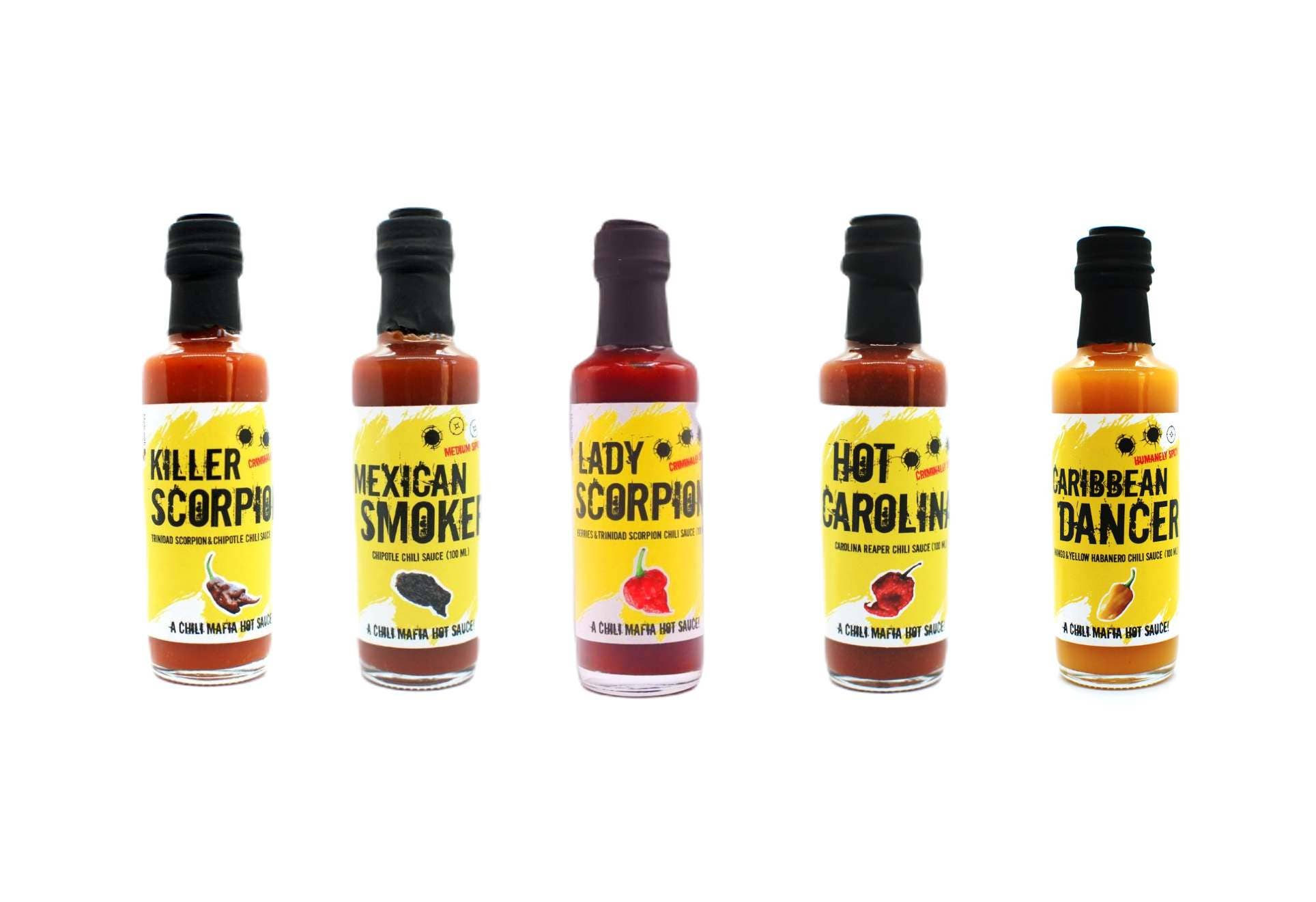 Chili Mafia Hot Sauces - Wholesale Hot Sauce - HOT Carolina // Carolina Reaper Chili Mafia-Chili Sauce1