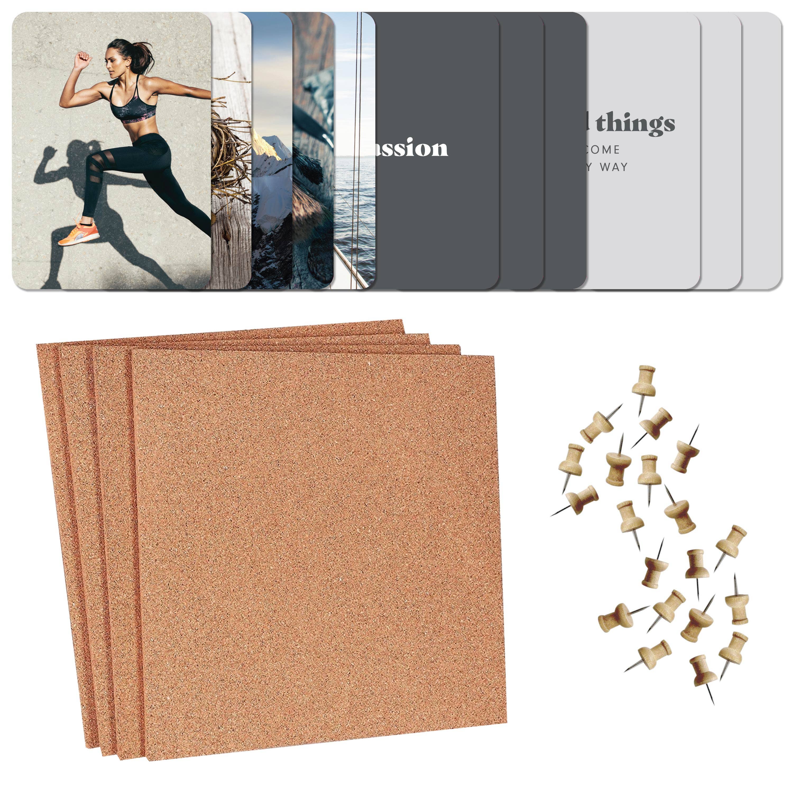 Hinkler USA - Vente Journal intime - Kit complet de tableau de vision Objectifs de vie1