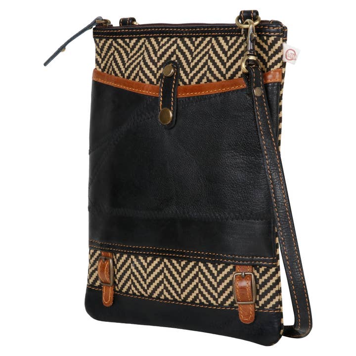 Vaan & Co. - Wholesale Crossbody Bag - Unisex - Patterson Herringbone Crossbody3