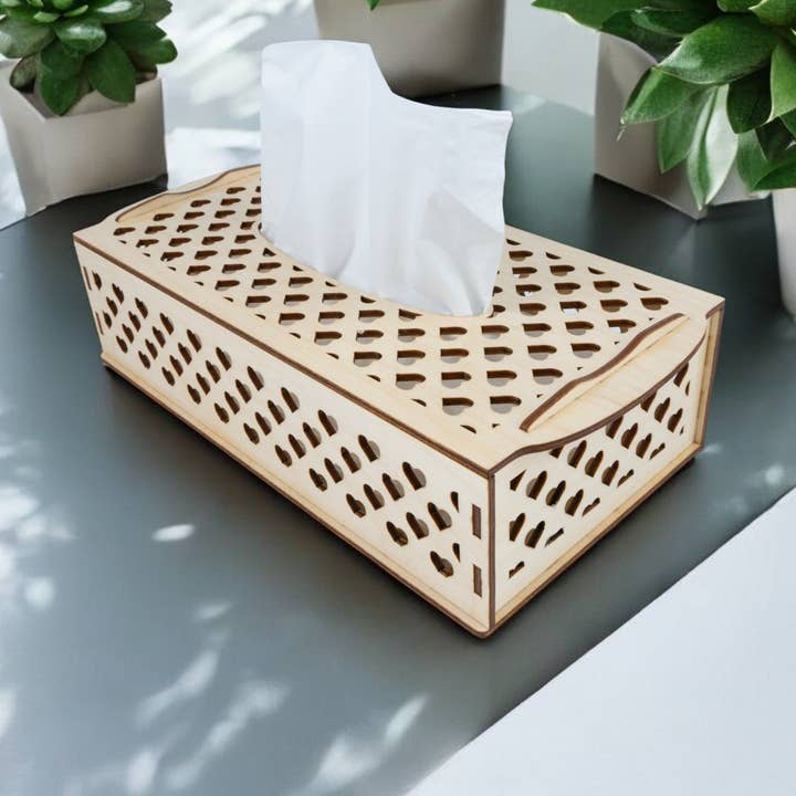 Tissue box - Hearts for wholesale by BoisMagique