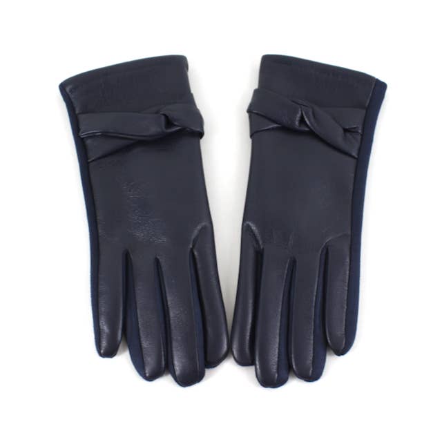 Pretty Persuasions - Wholesale Gloves - Women's - A25013 Faux Leather Gloves