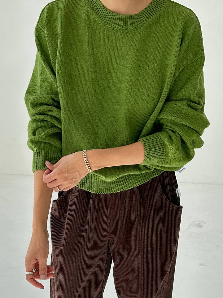 Milo Cotton Sweater (2XS/S - 2M/L) for wholesale by Le Bon Shoppe