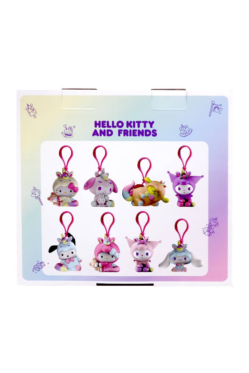 PINEAPPLE Beauty - Wholesale Purse/Bag Accessory - Women's - UPD UCCLP8HKTU Hello Kitty Unicorn Figures - 242