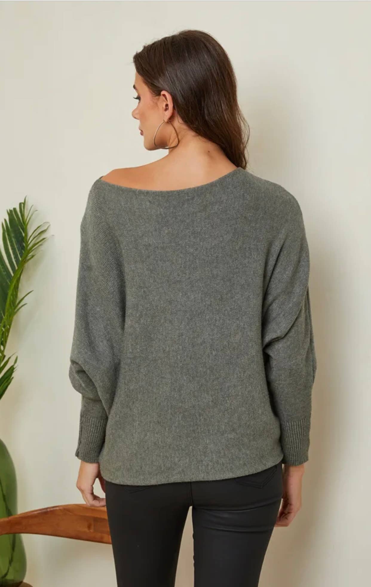 LÉA & LUC - Vendita all'ingrosso Maglione tricot - Donna - Maglione con maniche a pipistrello REF. 009943