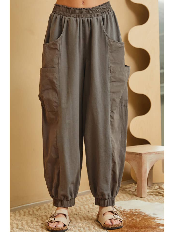 Sweet Lovely by Jen - Wholesale Lounge Sweatpants/Joggers - Women's - CASUAL COMFY WIDE-LEG HARMES JOGGERS21