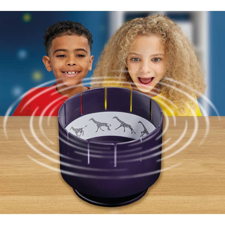 Brainstorm - Wholesale Toy Set - Kids - Zoetrope Classic Animation Toy Set for Kids