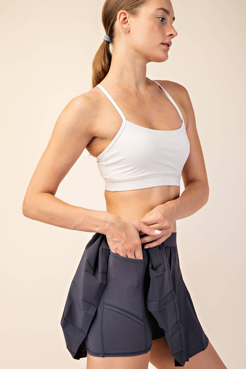 Rae Mode - Wholesale Skort - Women's - STRETCH WOVEN ACTIVE PLEAT TENNIS SKORTS14