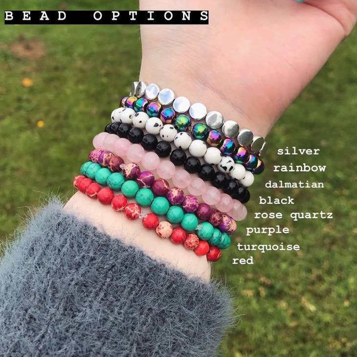 Rainbow Chakra Beads Adjustable String Bracelets Bulk Pack of 12 Bracelets