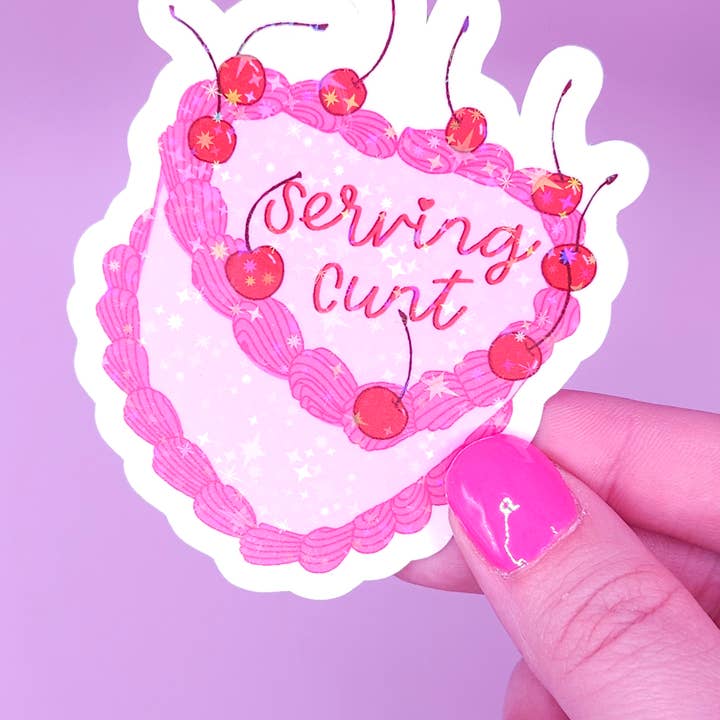 Serving Sticker for wholesale by Pretty Cool Stuff