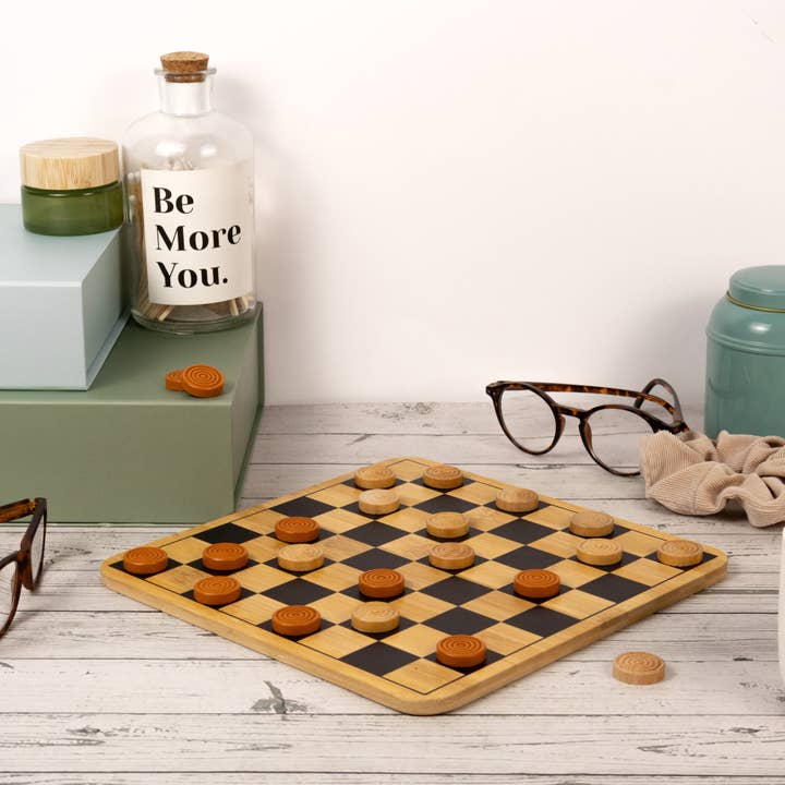 Robert Frederick Ltd – Engroshandel Brætspil – Bambus Skaksæt - Fremstillet med Bæredygtige Materialer6