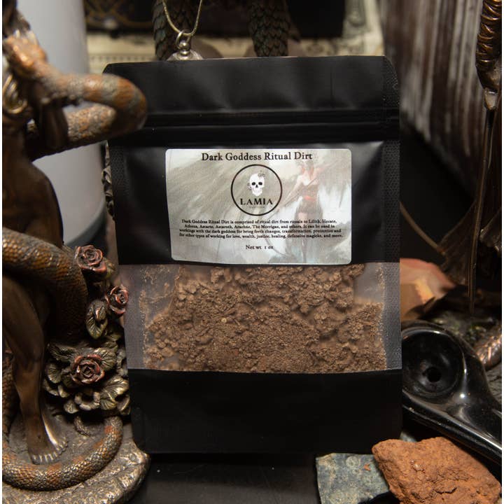Belladonnas Botanicals - Wholesale Meditation Supplies - Dark Goddess Ritual Dirt