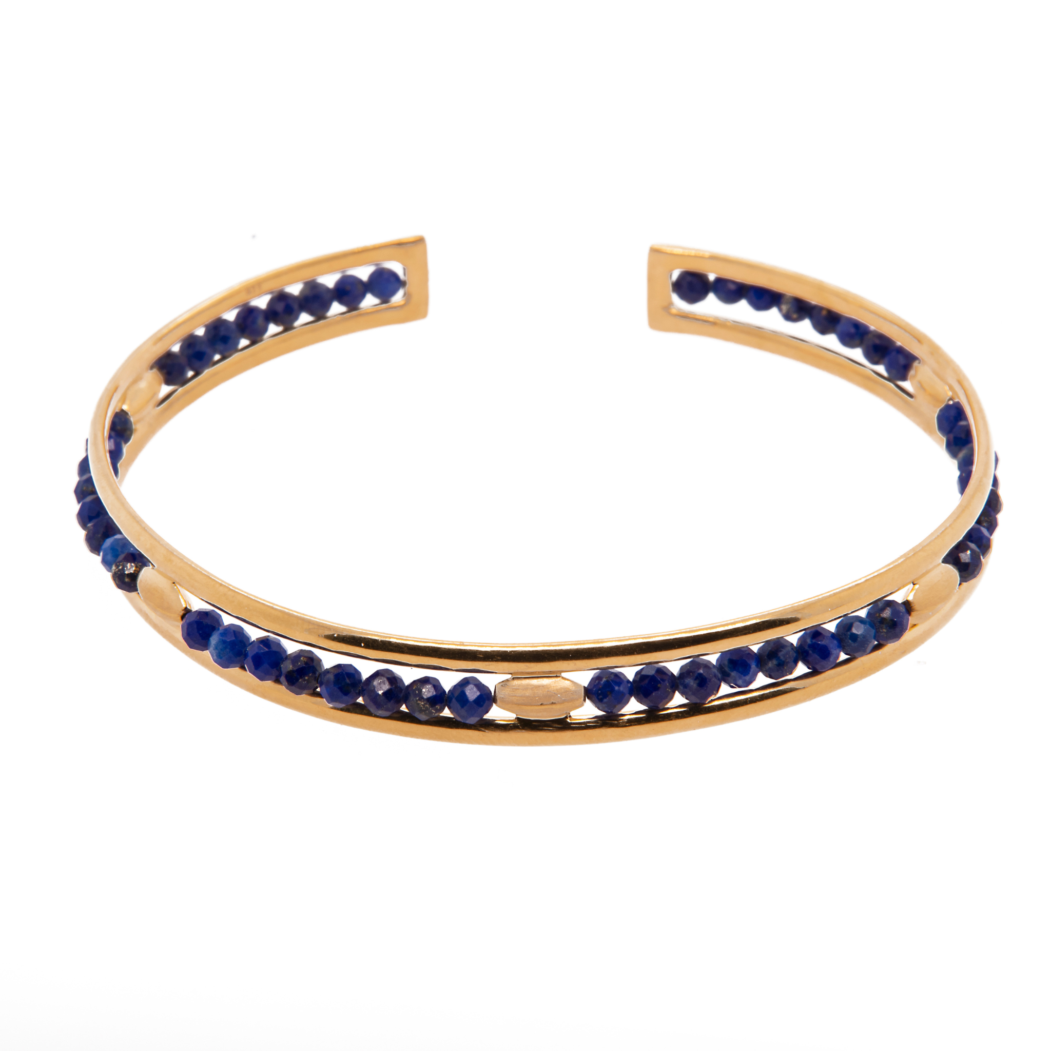 Joyla Jewelry - Wholesale Cuff Bracelet - Bliss Cuff Bracelet 3mm 24K Gold Vermeil2