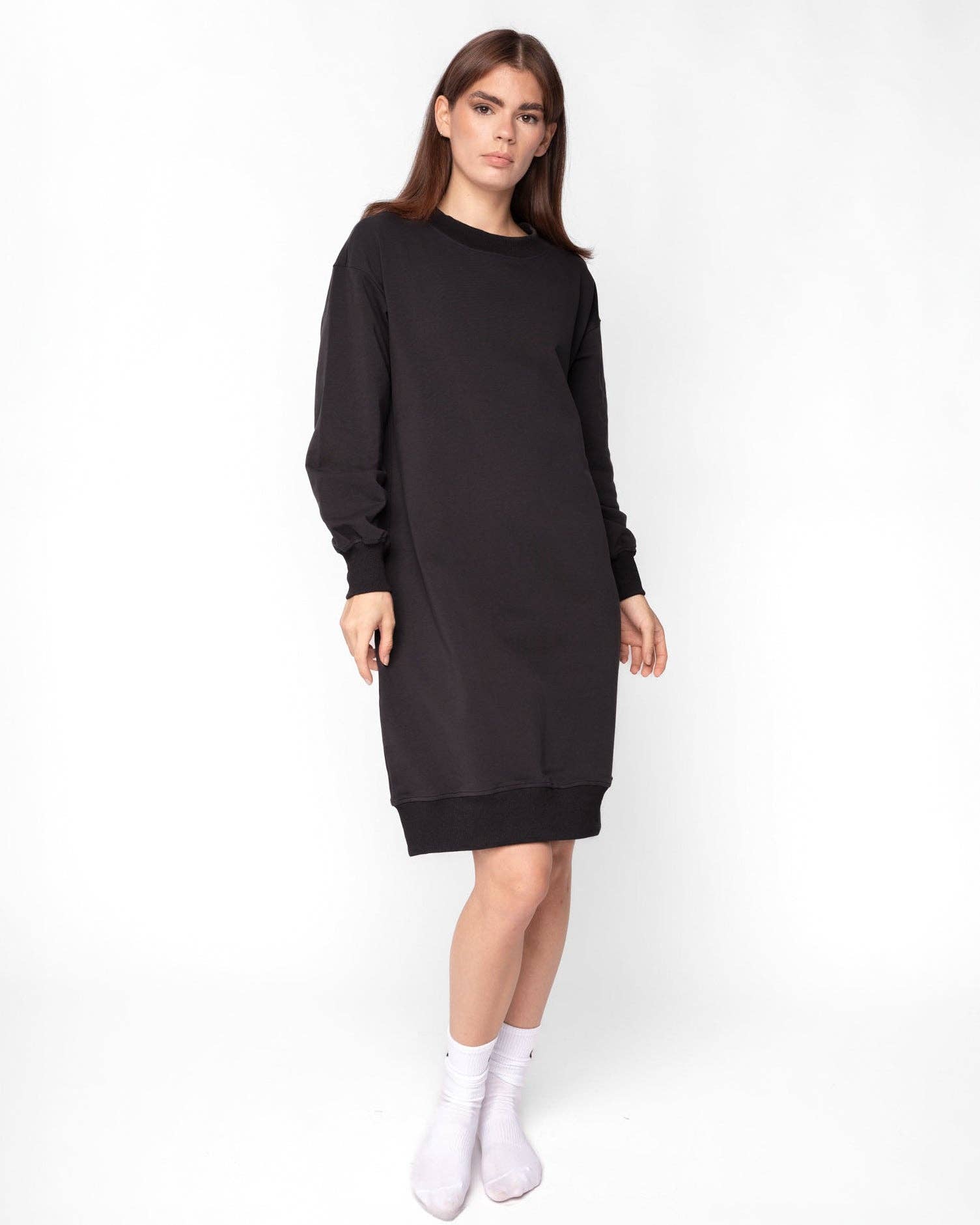 Recollection Brand - Wholesale Dress - Women's - Oversized Sweatshirt Dress14